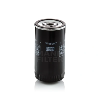 Image of 32004133, 32004133A, 32004134, 320B4420 Oil Filter MANN W 950/47 M22x1.5 Spin on