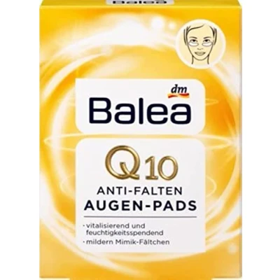 Image of Balea Q10 Anti Wrinkle Eye Pads, 12 pcs German product