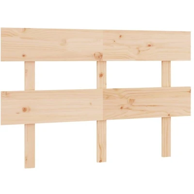 Image of vidaXL Bed Headboard 164x3x81 cm Solid Wood Pine