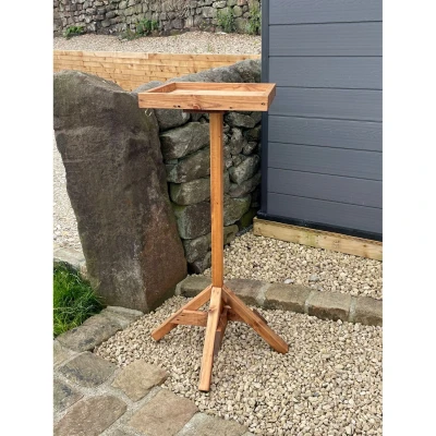 Image of Charles Taylor Extra Large Bird Platford Feeding Station W500 D500 H1170 Weight 10kg