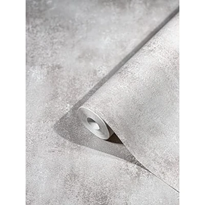 Image of Marburg Wallpaper Bronze Concrete Look Plain Hailey for Living Room, Bedroom or Kitchen 100% Made in Germany 10,05m x 0,53m Premium Quality Non Woven 82251
