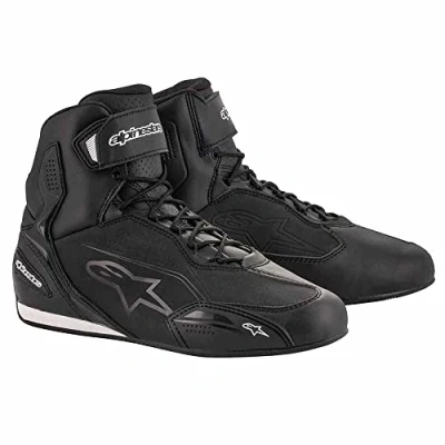 Image of Alpinestars Men&#039;s Nc powersports shoes, Black, 8 UK