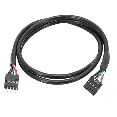 Image of JSGHGDF USB 9pin Male to Female Internal Motherboards Header Cable Cord
