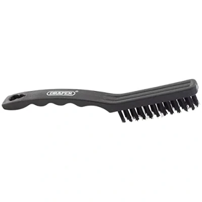 Image of Draper 230mm Nylon Fill Brush Dust Removal Tool Plastic Handle Dirt Cleaning Hand Tools 52307