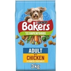 Image of Bakers Adult Chicken &amp; Vegetables 3kg