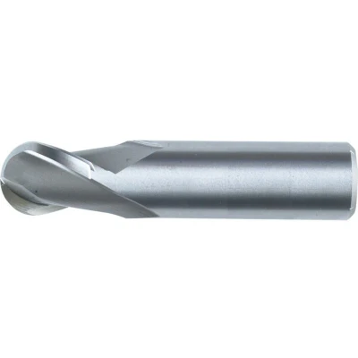 Image of Sherwood 5.00MM Carbide Plain Shank 2 Flute Ball Nosed Slot Drills