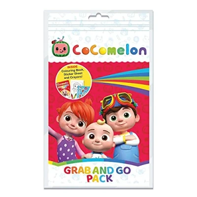 Image of CoComelon 3313/CMGG2 Alligator Products Grab and Go Pack, Multicolor, Medium