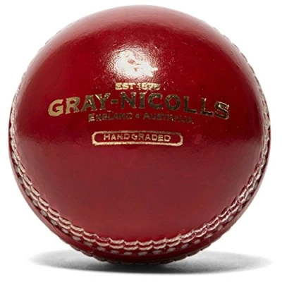 Image of Gray Nicolls Crest Academy Cricket Ball, Red, Senior