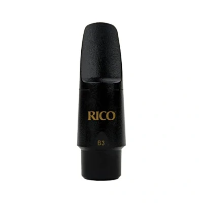 Image of Rico RRGMPCSSXB3 B3 Graftonite Mouthpiece for Soprano Sax, 1.43 in*3.94 in*0.93 in