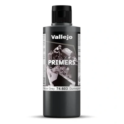 Image of Vallejo Model Color 200 ml Polyurethane Primer German Panzer Grey