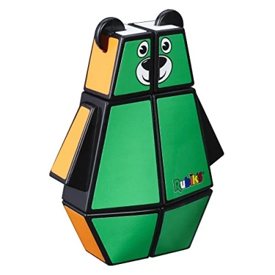 Image of Hasbro Gaming C1765 Rubik&#039;s Cube Jr. (Green Bear) Junior, S