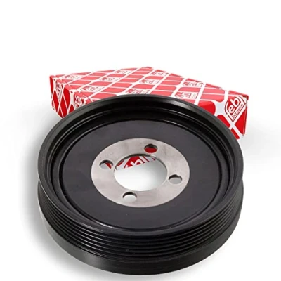 Image of 11237548003 Crankshaft Pulley FEBI BILSTEIN 102042 6PK 141mm 5 BMW: Saloon, 3 Touring