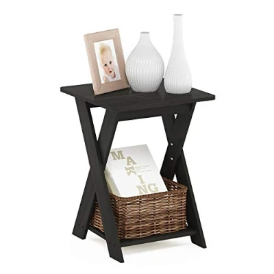 Image of Furinno End Tables, Wood, Espresso, one size