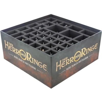 Image of Feldherr foam set compatible with the Lord of Rings: Journeys in Middle earth board game box