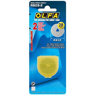 Image of Olfa Rotary Blade Refill (2 Per Package) 28mm