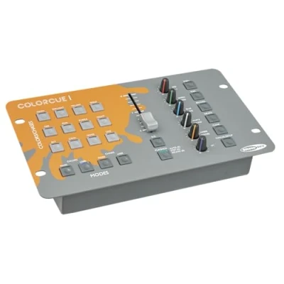 Image of Showtec ColorCue 1 DMX LED Controller Desk 6 Channel 12 Memory Button