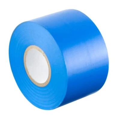 Image of Gocableties Blue Wide Electrical Tape, 50mm x 33m, 2&quot; Strong Self Adhesive PVC Insulation Tape for Insulating, Repairing and Protecting Wires, 1 Roll