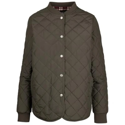 Image of Trespass WoMens Quilted Padded Jacket Stud Fastening Coldheat Fabric Oversee