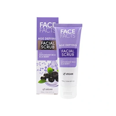 Image of Face Facts Age Defying Facial Scrub Acai Berry 75ml