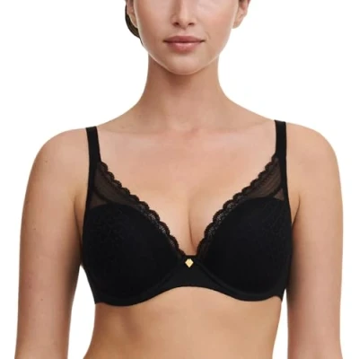 Image of Norah Chic Plunge T Shirt Bra Black 30D