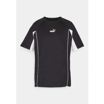 Image of Puma TEE Print Tshirt, Men&#039;s, Size: Medium, Black