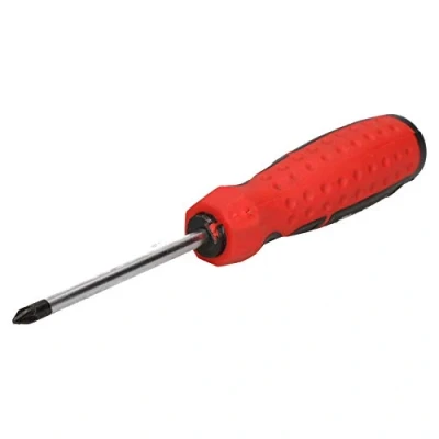 Image of PZ1 x 75mm Pozi Electrical Screwdriver with Magnetic Tip and Rubber Handle