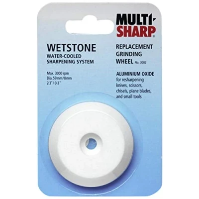 Image of Multi Sharp 3002 Aluminium Oxide Replacement Grinding Wheel for ‘Wetstone’ Chisel Sharpener