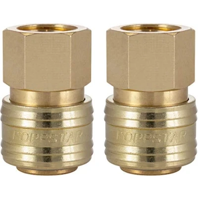 Image of Poppstar 2X Quick Coupling Compressed Air NW 7.2 mm 3/8&quot; Internal Thread for Fittings