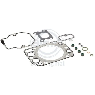 Image of 51009006653 gasket Set, cylinder head ELRING 009.981 with valve stem seals, cover