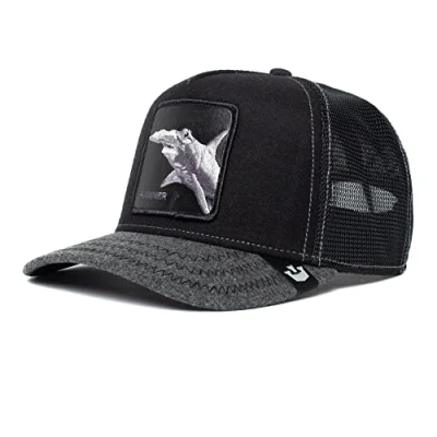 Image of Goorin Bros. The Farm Unisex Noir Capsule Trucker Cap, Nightmare Alley, One Size