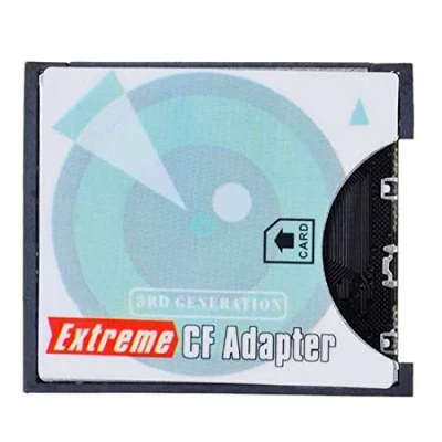 Image of Chenyang Camera SD SDHC SDXC to High Speed Extreme Compact Flash CF Type I Memory Card Adapter