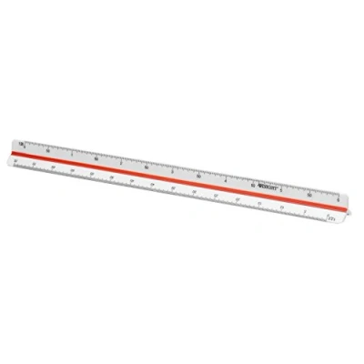Image of Westcott E 10164 00 Reduction Scale Engineer, Plastic, 30 cm, White