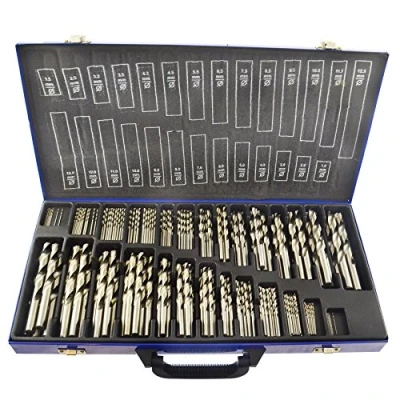 Image of HSS Metric Drill Bit Set Split Point 230pc 1 13mm For Metal Steel Wood Bergen