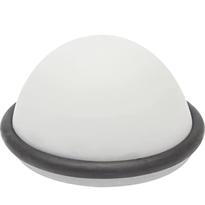 Image of WAGNER Doorstop Concrete Cube 40 x 45 mm, Design Buffer Made of + Soft Thermostatic Rubber, to be Screwed on Floors, mounting Material Included 15518611