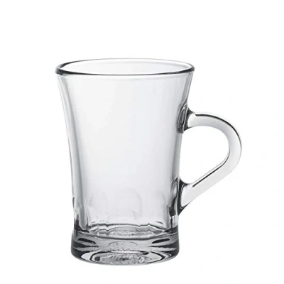 Image of Duralex 4001AR06A111 Amalfi Mug Coffee Cup, Mug, 170 ml, Glass, Transparent, Set of 6