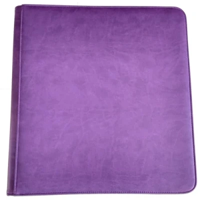 Image of docsmagic.de Pro Player 12 Pocket Playset Zip Album Purple 480 Card Binder MTG PKM YGO