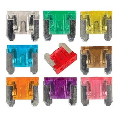 Image of 12 Pack Assorted Micro Blade Fuses 5A 10A 15A 20A 25A 30A Car Auto