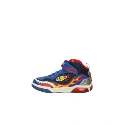 Image of Geox J Inek Boy Sneaker, Royal Red, 1.5 UK