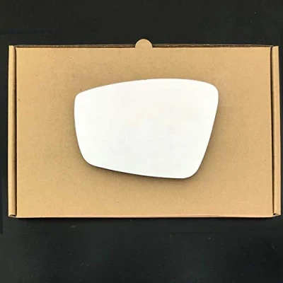 Image of Stick on Wing Mirror Glass fits Volkswagen UP Reg 2012 to 2016 Left Passenger Side