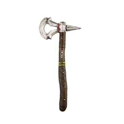 Image of Viving Costumes 204770 White Assassin Foam Axe, 48 x 21 3 cm, Multi Color, One Size