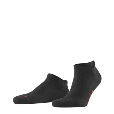 Image of FALKE Unisex Keep Warm U SN Wool Low Cut Plain 1 Pair Trainer Socks, Grey (Anthracite Melange 3080), 5.5 7.5