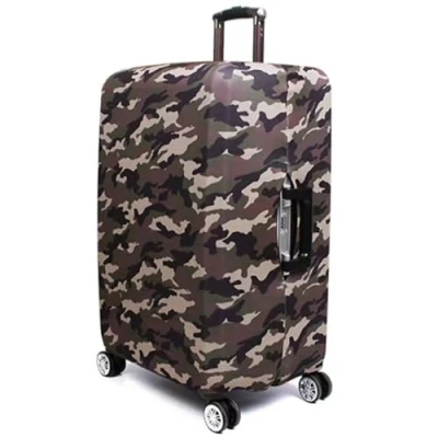 Image of Printed Design Travel Trolley Case Cover Protector Washable Suitcase Luggage Storage Covers for 18 32 Inch (camouflage, XL 29&quot; 32&quot; inches case)