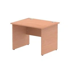 Image of Impulse Panel End 1000 Rectangle Desk Beech I000370