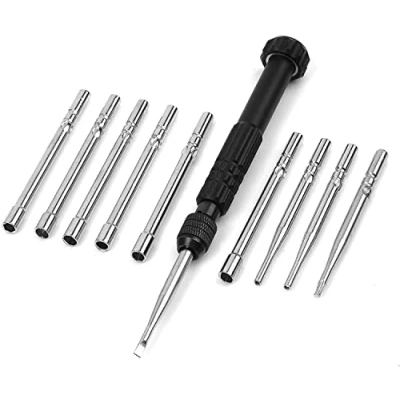 Image of 10PCS Carburetor Cleaning Tool Screwdriver Kit for Common 2 Cycle Carburator Adjustment Small Engine Carb Tune up Adjusting