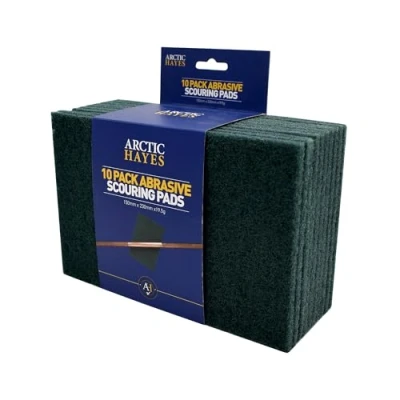 Image of Arctic Hayes Extra Large Abrasive Scouring Pads (Pack of 10)