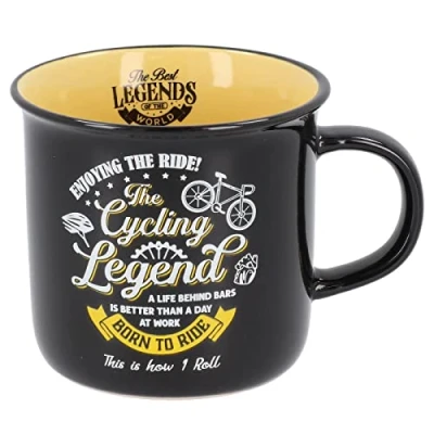 Image of Shudehill Giftware Living Legend Ceramic Mug Cycling