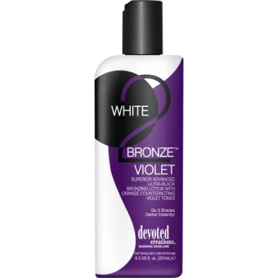 Image of Devoted Creations White 2 Bronze Violet Ultra Black Bronzer (251ml)