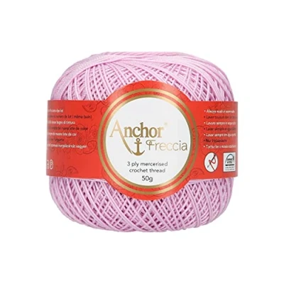 Image of Anchor Crochet Yarn, Cotton, 103, Stärke 6