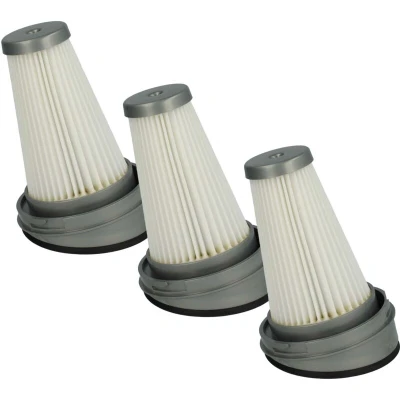 Image of 3x Filter compatible with Black &amp; Decker HSV520J01, SVA520B, SVA320B, SVA420B Vacuum Cleaner hepa Filter, Allergy Vhbw