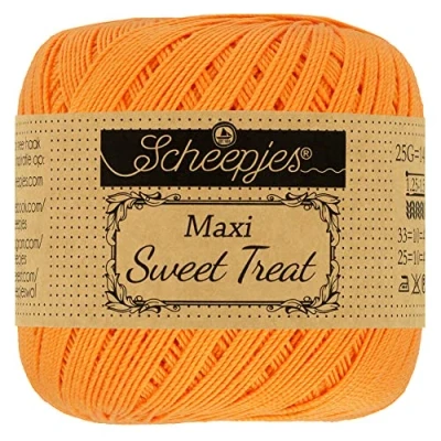 Image of Scheepjes Maxi Sweet Treat 411 Orange Yarn 1x25g